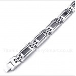 Titanium Carbon Fiber Cable Bracelet