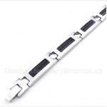 Titanium Black Cable Bracelet