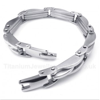 Titanium Wave Bracelet