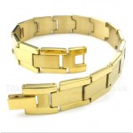 Gold Titanium Bracelet