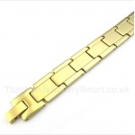 Gold Titanium Bracelet