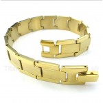 Gold Titanium Bracelet