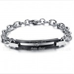 Titanium Couple's Bracelet