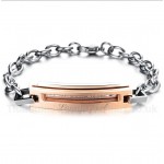 Titanium Couple's Bracelet