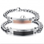 Titanium Couple's Bracelet