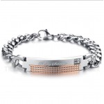 Titanium Couple's Bracelet