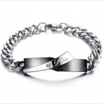 Titanium Couple's Bracelet