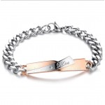 Titanium Couple's Bracelet