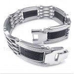 Titanium Greek Meander Pattern Bracelet