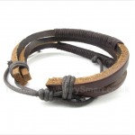 Leather Titanium Bracelet