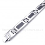 Titanium Carbon Fiber Magnet Bracelet
