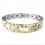 Titanium Magnet Gold Bracelet