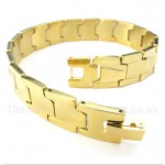 Gold Titanium Bracelet