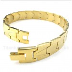 Gold Titanium Bracelet