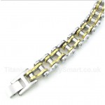 Titanium Gold Bracelet