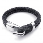 Leather Titanium Bracelet