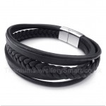 Leather Titanium Bracelet