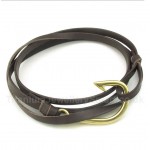 Titanium Leather Bracelet