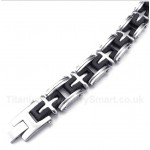 Titanium Cross Bracelet