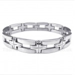 Titanium Cross Bracelet