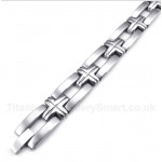 Titanium Cross Bracelet