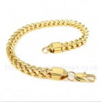 Gold Titanium Bracelet