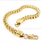 Gold Titanium Bracelet