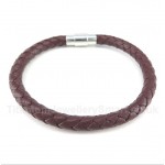 Leather Titanium Bracelet