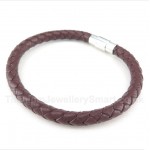 Leather Titanium Bracelet