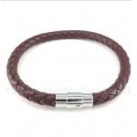 Leather Titanium Bracelet