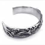 Titanium Pisces Pattern Casted Bracelet