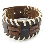 Leather Titanium Bracelet