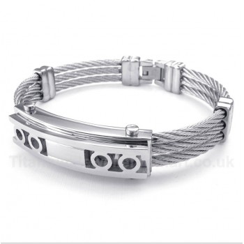 Titanium Cable Bracelet