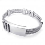 Titanium Cable Bracelet