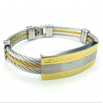 Titanium Cable Bracelet