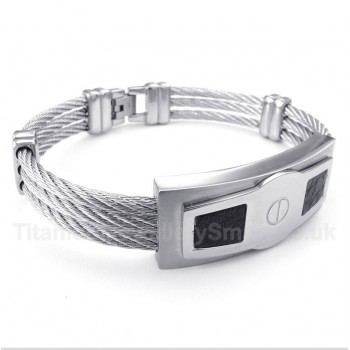 Titanium Cable Bracelet