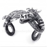 Titanium Casted Dragon Bracelet
