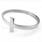 Titanium Cross Bracelet