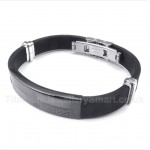 Rubber Titanium Bracelet