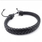 Leather Titanium Bracelet