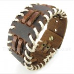 Leather Titanium Bracelet