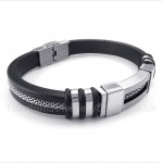 Titanium Rubber Bracelet