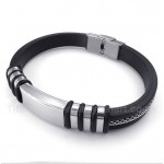 Rubber Titanium Bracelet