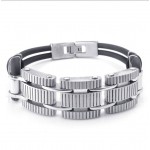 Titanium Rubber Bracelet