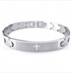 Titanium Spanish Bible Verse Bracelet