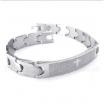 Titanium Spanish Bible Verse Bracelet