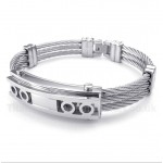 Titanium Cable Bracelet