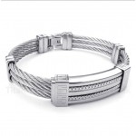 Titanium Cable Bracelet