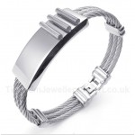 Titanium Cable Bracelet