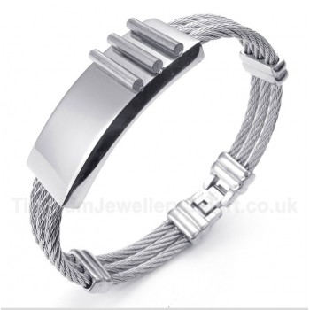 Titanium Cable Bracelet